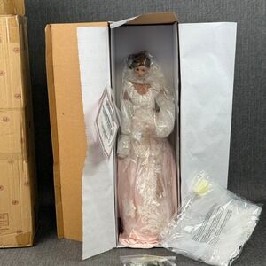 Ashton Drake Blushing Bride Collectible Porcelain Doll New in Box